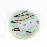 Max Realistic Artificial Donut Fake Lifelike Simulated Doughnut Decor Green