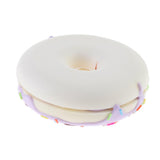 Max Realistic Artificial Donut Fake Lifelike Simulated Doughnut Decor Purple