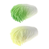 Max Realistic Artificial Lifelike Vegetable PU Foam Fake Baby Cabbage Green