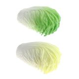 Max Realistic Artificial Lifelike Vegetable PU Foam Fake Baby Cabbage Green