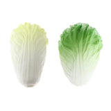 Max Realistic Artificial Lifelike Vegetable PU Foam Fake Baby Cabbage Green