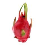 Maxbell Simulation Dragon Fruit Artificial Fruit Plastic Hollow Dragon Fruit Small