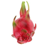 Maxbell Simulation Dragon Fruit Artificial Fruit Plastic Hollow Dragon Fruit Small