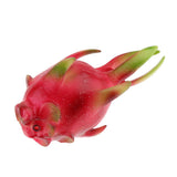 Maxbell Simulation Dragon Fruit Artificial Fruit Plastic Hollow Dragon Fruit Small
