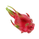 Maxbell Simulation Dragon Fruit Artificial Fruit Plastic Hollow Dragon Fruit Small