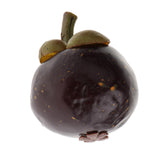 Max Realistic Fake Fruit Artificial Mangosteen kitchen Display ornament Style B