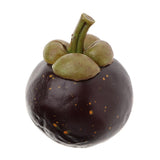Max Realistic Fake Fruit Artificial Mangosteen kitchen Display ornament Style B