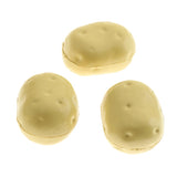 Max 100pcs Artificial Vegetable Fruit  Model for Kitchen Party Decor Potato