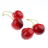 Max Colorful Simulation Fruit Cherry 20 Capsules  Large Double Red
