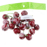Max Colorful Simulation Fruit Cherry 20 Capsules  Large Double Black