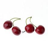 Max Colorful Simulation Fruit Cherry 20 Capsules  Large Double Black