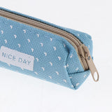 Max Oxford Pencil Box School Pencil Case Storage Office Tabletop Supplies Blue
