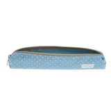 Max Oxford Pencil Box School Pencil Case Storage Office Tabletop Supplies Blue