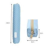 Max Oxford Pencil Box School Pencil Case Storage Office Tabletop Supplies Blue