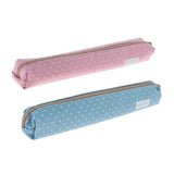 Max Oxford Pencil Box School Pencil Case Storage Office Tabletop Supplies Pink