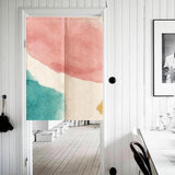 Max Watercolor Painting Noren Tapestry Doorway Curtain Room Divider 85x90cm