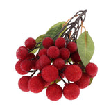 Max Artificial Fruits Decor Lifelike Fake Simulation Fruit Red Bay