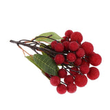 Max Artificial Fruits Decor Lifelike Fake Simulation Fruit Red Bay