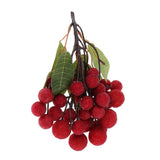Max Artificial Fruits Decor Lifelike Fake Simulation Fruit Red Bay
