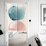 Max Watercolor Big Fish Noren Tapestry Doorway Curtain Room Divider 80x150cm