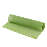 Max PVC Rectangle Placemat for Dining Table Table Mat Washable Dinner Mat Green