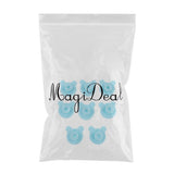 8 Pcs Quilt Bed Sheet Non-slip Clip Fastener,Keep Quilt Corner in Place Blue