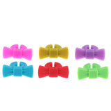 6Pack Silicone Wine Glass Tag Cup Marker Party Wine Glass Charms Style 02