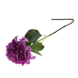Max Artificial Hydrangea Flower Silk Plant for Wedding Party Garden Decor Purple