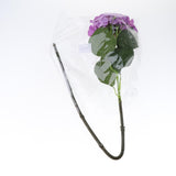 Max Artificial Hydrangea Flower Silk Plant for Wedding Party Garden Decor Purple