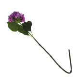 Max Artificial Hydrangea Flower Silk Plant for Wedding Party Garden Decor Purple