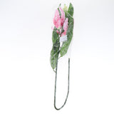 Max Simulation 3-Head Flowers Lily Artificial Plant Home Decor Light Pink