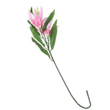Max Simulation 3-Head Flowers Lily Artificial Plant Home Decor Light Pink