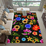 Max Living Room Area Rug Bedroom Anti-Skid Floor Mat Carpet Durable Doormat C