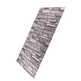 Maxbell 1 Piece 3D PVC Brick Wall Sticker Peel and Stick Wallpaper TV Background