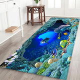 Max Living Room Area Rug Runner Bedroom Anti-Skid Floor Mat Carpet Undersea