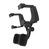 Max Universal 360Deg Car Rearview Mirror Mount Stand Holder Cradle For Phone GPS
