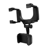 Max Universal 360Deg Car Rearview Mirror Mount Stand Holder Cradle For Phone GPS