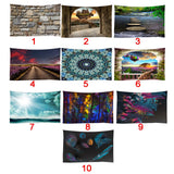 Max 3D Effect Wall Hanging Tapestry Dormitory Bedspread Beach Towel 200x150cm A