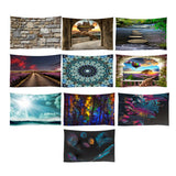 Max 3D Effect Wall Hanging Tapestry Dormitory Bedspread Beach Towel 200x150cm A