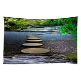 Max 3D Effect Wall Hanging Tapestry Dormitory Bedspread Beach Towel 200x150cm C