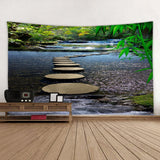 Max 3D Effect Wall Hanging Tapestry Dormitory Bedspread Beach Towel 200x150cm C