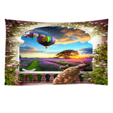 Max 3D Effect Wall Hanging Tapestry Dormitory Bedspread Beach Towel 200x150cm F