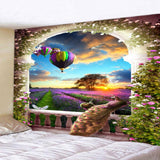 Max 3D Effect Wall Hanging Tapestry Dormitory Bedspread Beach Towel 200x150cm F
