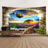 Max 3D Effect Wall Hanging Tapestry Dormitory Bedspread Beach Towel 200x150cm F
