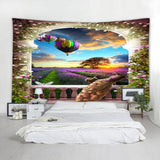 Max 3D Effect Wall Hanging Tapestry Dormitory Bedspread Beach Towel 200x150cm F