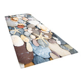 Maxbell Non-woven Fabric Floor Mat Printed Bathroom Non-slip Area Rug Beige