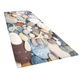 Maxbell Non-woven Fabric Floor Mat Printed Bathroom Non-slip Area Rug Beige