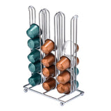 Maxbell Nespresso Coffee Capsule Pod Holder Stand Rack Storage Hold 24 Capsules