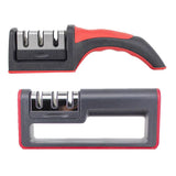 Maxbell Household Fast Knife Sharpener Double-Sided 3-Stage Sharpener Small