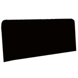 Max Bed Headboard Slipcover Stretch Dustproof Decor Slip Cover,2m Black